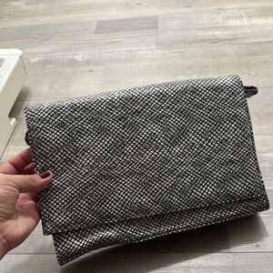 Peter Kaiser Elegant Gray Clutch